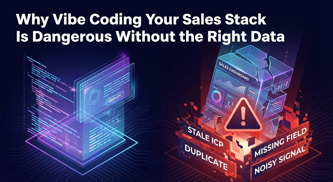 AI Sales Stack Data Quality: Why CRM Hygiene Isn't Enough | AmpUp